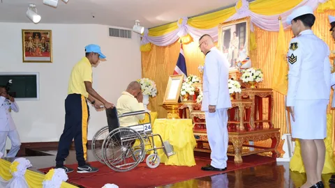 อัญเชิญพระราชกระแสชมเชย ช่างซ่อมจยย.พิการสู้ชีวิตหาเลี้ยงครอบครัว