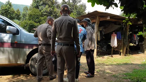 กะเหรี่ยงถูกพิตบูลกัดจนโดนตัดแขน ตร.เพชรบุรีสืบพบเข้าสวนผู้อื่นยามวิกาล