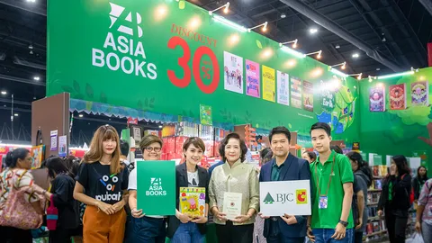 กลุ่มบีเจซี บิ๊กซี เดินหน้าผลักดันแคมเปญ Asia Books “รักโลก รักนักอ่าน” ในงานมหกรรมหนังสือฯ