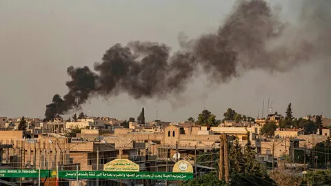 เริ่มแล้ว ตุรกีทิ้งบอมบ์ภาคเหนือซีเรีย สร้าง “เซฟโซน” ปลอดนักรบเคิร์ด