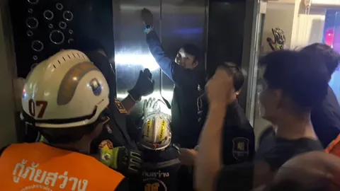 12 นักเรียนหญิงช็อกลิฟต์ค้าง โรงแรมใจกลางเมืองลำปาง ไม่ได้สติ 4 ราย