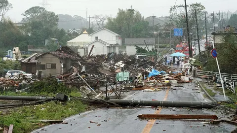 ไปดูญี่ปุ่นรับมือซุปเปอร์ไต้ฝุ่น