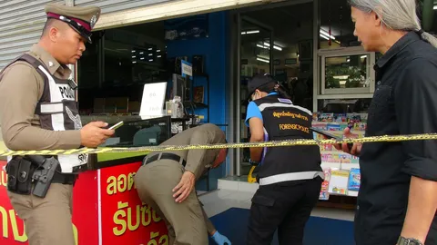 โจรงัดร้านรับขึ้นสลากฯ ได้ทรัพย์สินไปราว 5 ล้าน ตร.ปราจีนฯ เร่งล่าตัว