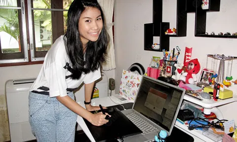 แพร อภัยวงศ์ คลื่นลูกใหม่ วงการกราฟฟิก ดีไซน์