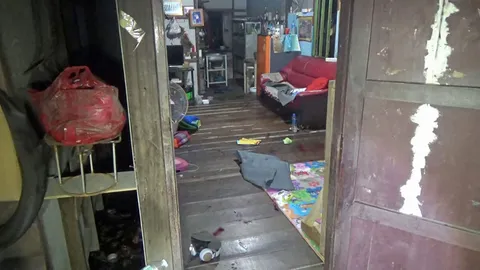 ทวงหนี้เดือด รัวยิงผัวสาหัส ส่วนเมียตาย (คลิป)