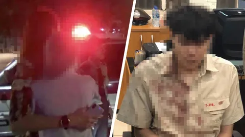 ประชาทัณฑ์อ่วม หนุ่มหื่นซุ่มแอบถ่ายในห้องน้ำหญิง ตรงข้าม ม.ดัง