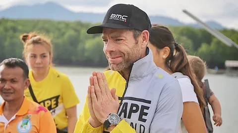 อดีตแชมป์ "ตูร์เดอฟรองซ์" เยี่ยมชมพังงาก่อนลุยศึก "เลอแทป ไทยแลนด์ฯ"