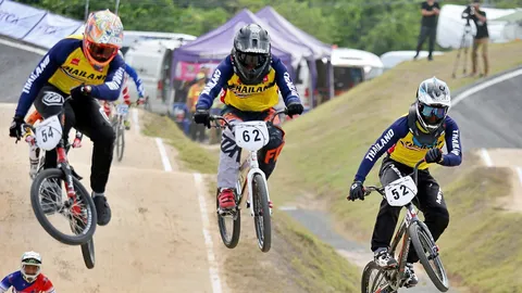 ส.จักรยานส่งทีม BMX ชุบตัวออสซี่ มั่นใจซิว 2 ทองซีเกมส์