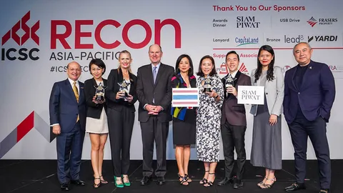 ไอคอนสยาม สร้างประวัติศาสตร์ คว้า 4 รางวัลชนะเลิศ ได้รับเลือกเป็น "โครงการแห่งใหม่ที่ดีที่สุด"