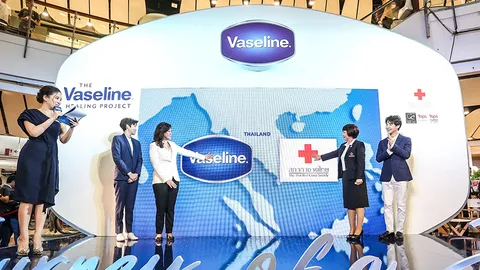วาสลีน ร่วมกับ สภากาชาดไทย เปิดตัวแคมเปญ “วาสลีน ฮีลลิ่ง โปรเจ็ค”