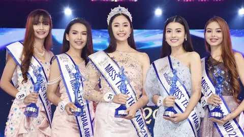 ปิ่น ชรินพร สาวน้อยวัย 15 สวยโดดเด่นจนคว้ามงกุฎมิสทีนไทยแลนด์