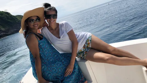 นางงามกตัญญู แอน มี เนย คอยดูแลแยะ  