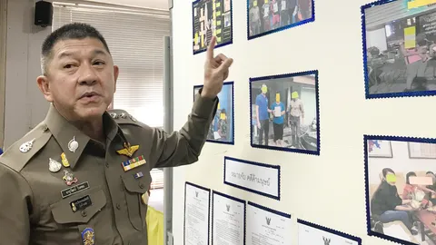 ตร.แถลงจับ แก๊งบังคับเด็กแร่ขายน้ำมะพร้าวปลอมที่ภูเก็ต หากไม่ทำถูกตี