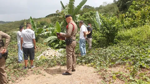 ฆ่าหมกอดีตทหารพราน ทิ้งศพเน่าในดงกล้วย สาวหาใบตองทำกระทงถึงกับผงะ