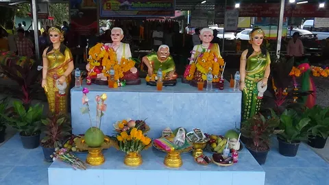 คอหวยเต็มพื้นที่ขอเลขเด็ด "พ่อปู่ทองคำแม่ย่าสุวรรณเกศร" ให้โชคหลายงวด