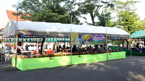 “วัดผีดุ” ย่านฝั่งธนฯคึกคัก เกณฑ์พระ-ชาวบ้านช่วยกันทำกระทงหารายได้