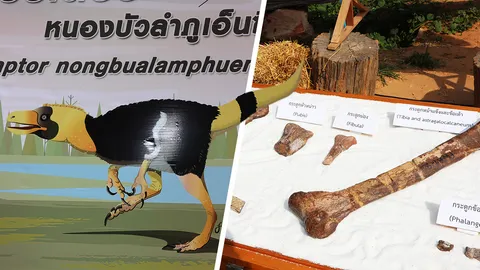 ค้นพบ “วายุแรพเตอร์ หนองบัวลำภูเอนซิส” ไดโนเสาร์สายพันธุ์ใหม่ของโลก