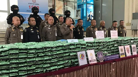 ปส.แถลงจับ 3 คดียาเสพติด ยึดไอซ์ 1 ตัน พัสดุยัดยาไอซ์ในนาฬิกาส่งไปนอก