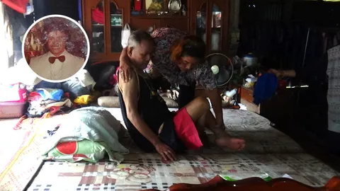 "นพพร เมืองสุพรรณ" ลูกทุ่งดังป่วยติดเตียง ลำบาก มีเพียงเงินคนแก่ยังชีพ