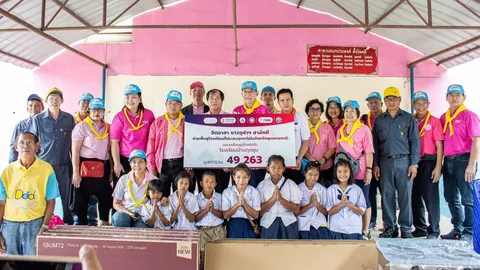 สมาคมนิสิตเก่าจุฬาฯ ผนึกพันธมิตรระดุมทุน 1.2 ล้านฟื้นฟู 10 ร.ร.อุบลฯ