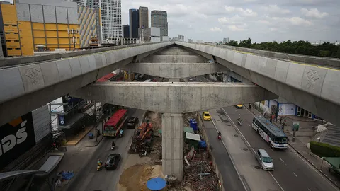 อัศวินจับเข่า การรถไฟฟ้าขนส่งมวลชนแห่งประเทศไทยกับตํารวจจราจร