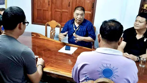 ผู้พันตึ๋ง ย่องเงียบไปเชียงคำ เคลียร์ขอ "โรงงานมะม่วงดอง" เปิดต่อ 