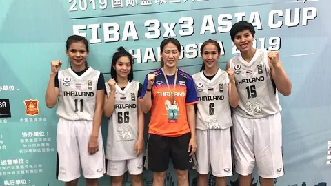 ทีมสาวไทยเฮ "ฟีบา" เชิญร่วมศึกบาสฯ 3x3 ยู-23 ชิงแชมป์โลก 2020