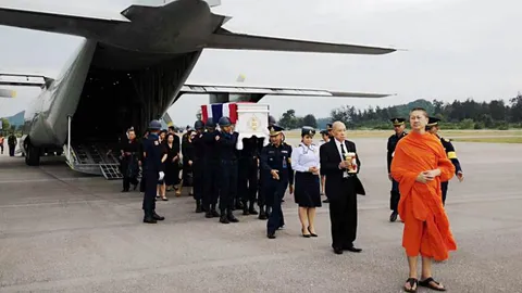รับศพ วีรบุรุษอ่าวมะนาว นักรบคนสุดท้าย สงครามโลกครั้งที่ 2 อายุ100 ปี