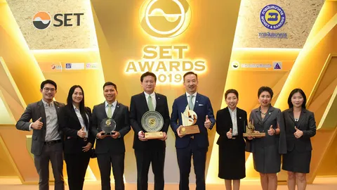 บางจากฯ คว้า 2 รางวัลยอดเยี่ยม SET Awards 2019