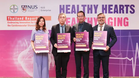 สังคมผู้สูงอายุไทยเสี่ยงโรคหัวใจและหลอดเลือด แนะเพิ่มนวัตกรรมสุขภาพเพื่อป้องกัน-รักษา