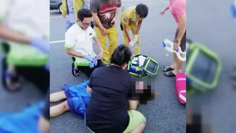 ฟังอีกด้าน ชนสาวท้องแก่ 8 เดือนเจ็บ ไม่ได้หนี เตรียมเปิดกล้องวงจรปิด