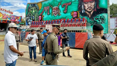 "เครซี่เวฟ" เหวี่ยงกระเด็น 4 หนูน้อยเจ็บ 3 สาหัสอีก 1 (คลิป)