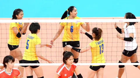 ไร้เทียมทาน วอลเลย์สาวไทย ตบไม่ยั้ง ซิวเหรียญทองซีเกมส์สมัย 14 