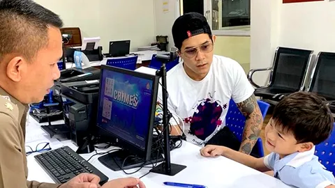 กาย พ่อใจเด็ด ให้บทเรียนลูกชายพาขึ้นโรงพักไปสารภาพความผิดกับตำรวจ (คลิป)