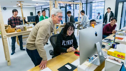 "ทิม คุก" กวาดทักษะนักพัฒนา เพื่อสิ่งที่ดีที่สุดของ Apple