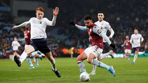 เละตุ้มเป๊ะ ลิเวอร์พูล บุกโดนวิลลายำ 5-0 ร่วงคาราบาวคัพ