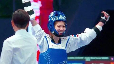 ระดับโลก "พาณิภัค" โหดไล่เตะคู่ปรับจีน คว้าแชมป์ "เวิลด์ แกรนด์แสลม"