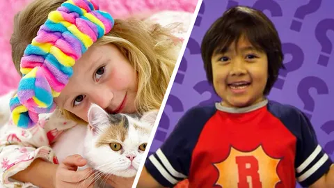 อึ้ง เด็ก 8 ขวบแชมป์รายได้สูงสุดบนยูทูบปี 2019-ด.ญ. 5 ขวบติดที่ 3