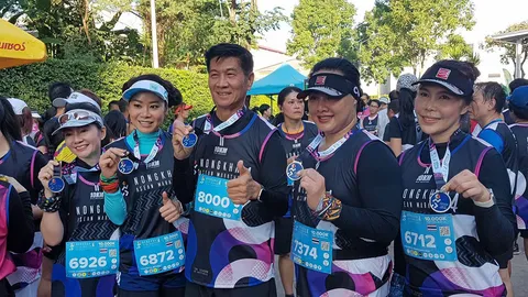 เรียงหน้าชน : “มาราธอน” ที่หนองคาย