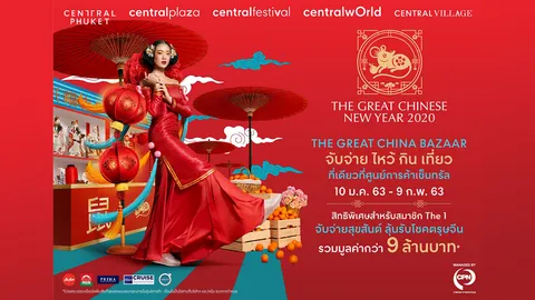 The Great Chinese New Year 2020 จับจ่าย ไหว้ กิน เที่ยว ที่เดียวที่ศูนย์การค้าเซ็นทรัลฯ