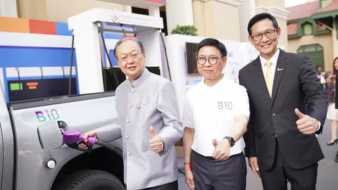 รมว.พลังงาน ลุยรณรงค์ใช้น้ำมันดีเซล B10 ลดราคาเป็นของขวัญปีใหม่ปชช.