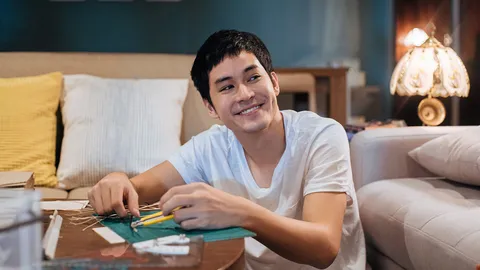 ใจละลาย “เก้า” สวมบทพี่ชาย ทุ่มเทฝึกเปียผมให้น้องสาว