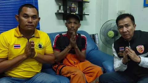 หนุ่มดับเพลิงไฟไหม้บ้าน กราบขอบคุณน้ำใจคนไทย ช่วยเหลือในยามยาก 