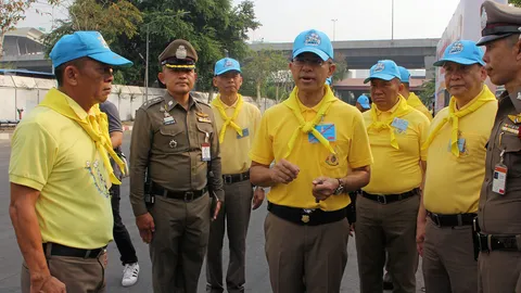 ยำตำรวจ : พล.ต.อ.สุวัฒน์ ระดมตำรวจลงพื้นที่อำนวยความสะดวกเทศกาลปีใหม่ 63