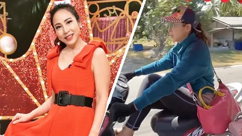 กิ๊ก สุวัจนี ตอบดราม่า หลังถูกถามขี่ซาเล้งไปทำบุญแต่ไม่ใส่หมวกกันน็อก (คลิป)