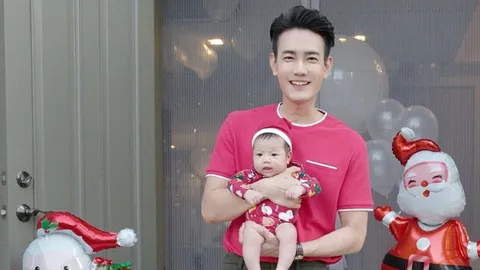 “พ่อฟลุค” กับคำสอน “วันเด็ก” ปีแรก ของ “น้องจูนี่”