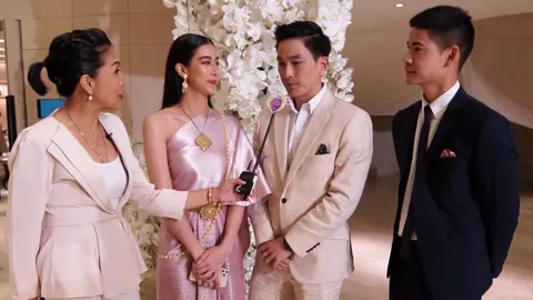 เก็บตกพิธีหมั้น “มิว-เซนต์” "มิ้นต์-ภูผา" หวานไม่แพ้เจ้าของงาน