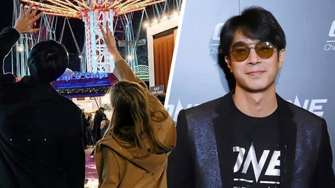 "ไต้ฝุ่น" เขิน รัก 7 ปีลงรูปคู่แฟนเห็นแค่หลัง จัดทริปของขวัญล้ำค่าใช้เวลาร่วมกัน