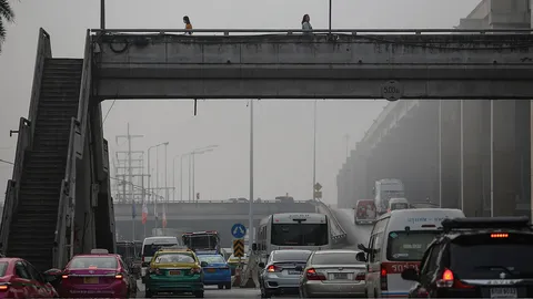 ฝุ่น 2.5 เกินมาตรฐานครึ่งกรุง-เพิ่มความถี่แจ้งเตือน