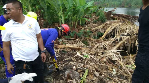 ปูพรมค้นป่ากระถิน รอบบ้าน "เสี่ยไอซ์" สงสัยฆ่าอำพรางสาวอื่นอีก
